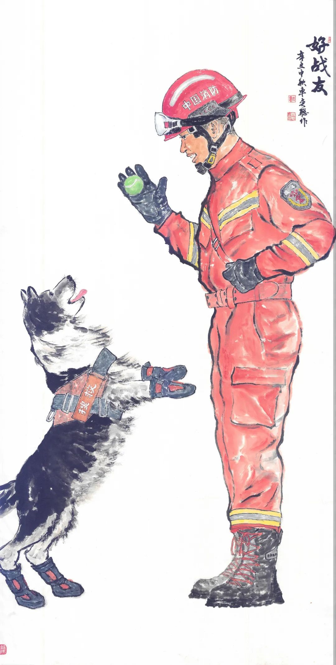 消防隊(duì)伍也臥虎藏龍？來(lái)看！