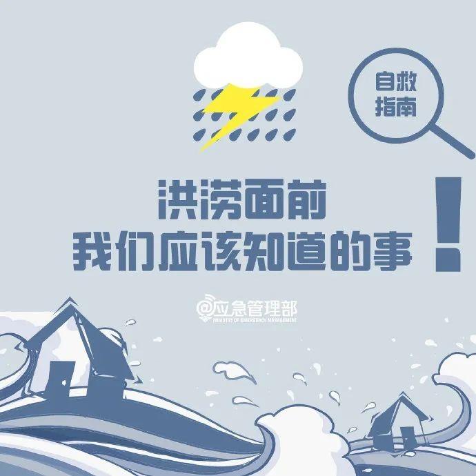這份9圖洪澇自救指南，請(qǐng)查收！