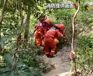 【新聞直播間】游客走野路摔傷 消防擔架轉運下山